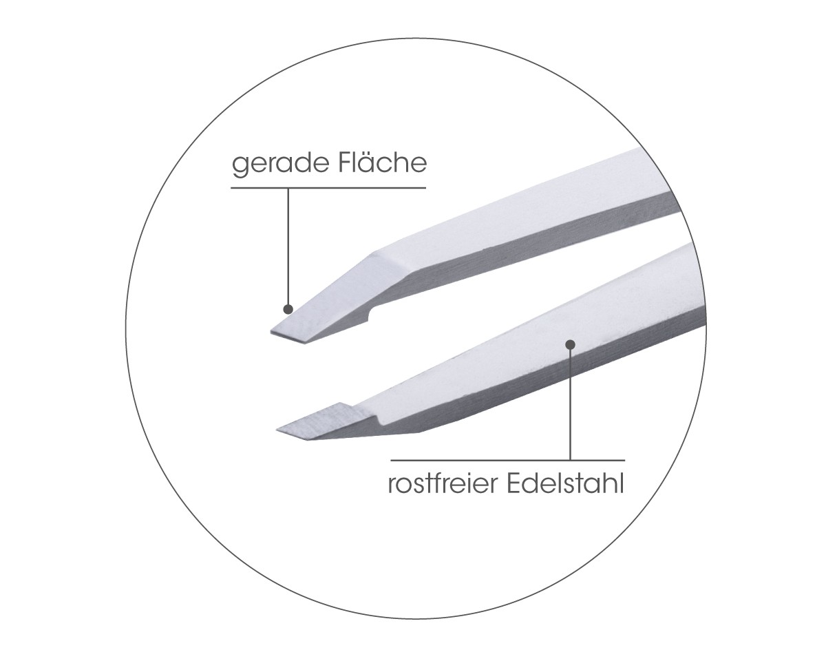 Haarpinzette gerade rostfrei Haarpinzette gerade rostfrei