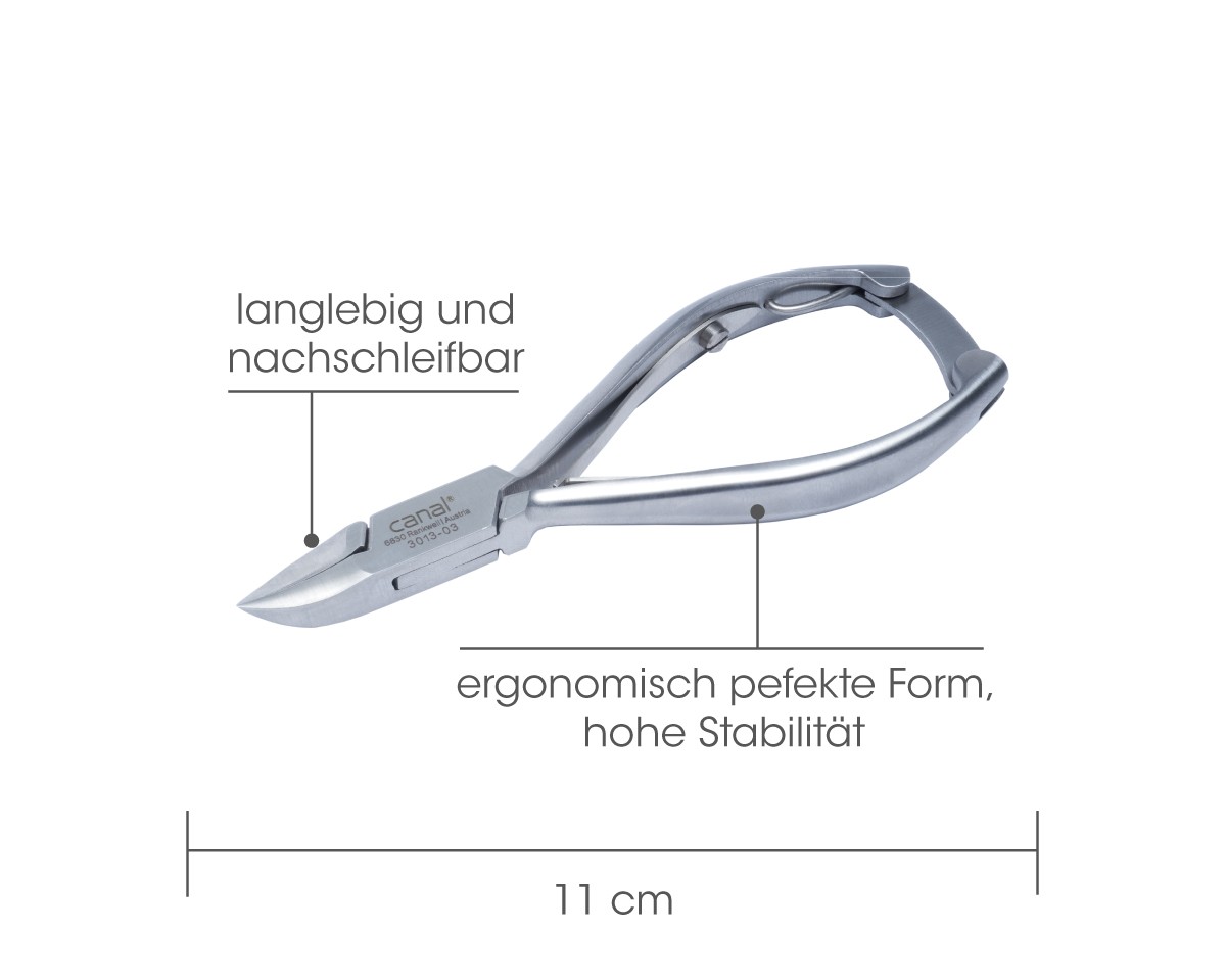 Nagelzange rostfrei, 11 cm Nagelzange rostfrei, 11 cm