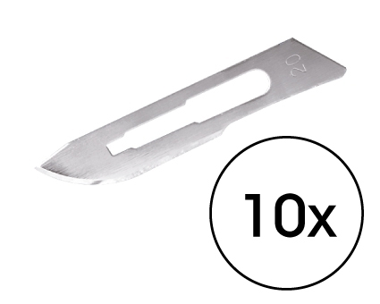 Klinge Nr. 20, für Halter "4", 10 Stück Klinge Nr. 20, für Halter "4", 10 Stück