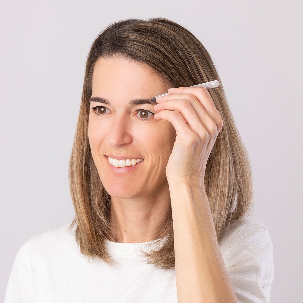 Haarpinzette runde Spitze rostfrei Haarpinzette runde Spitze rostfrei