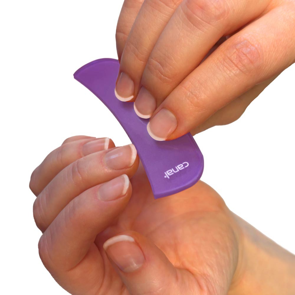 Glasnagelfeile gebogen, 9 cm Glasnagelfeile gebogen, 9 cm