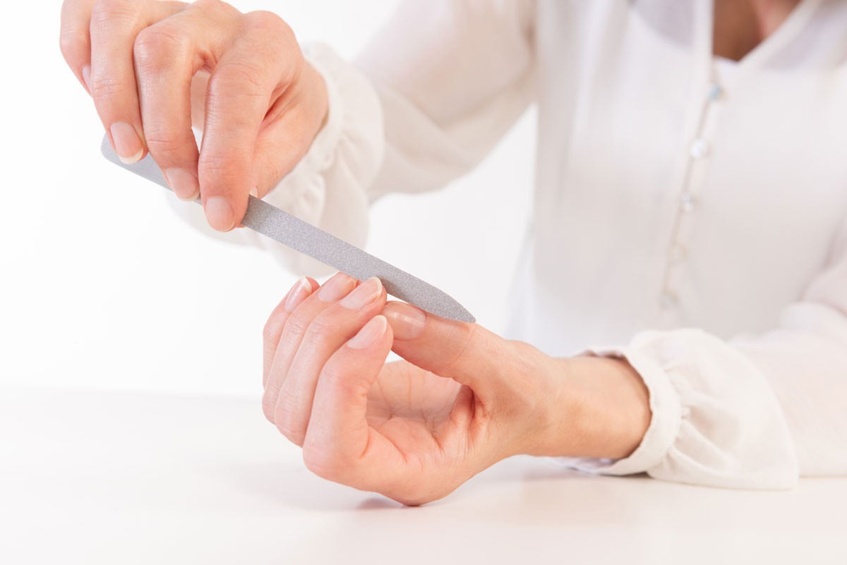 diamond nail file stainless, 15 cm diamond nail file stainless, 15 cm