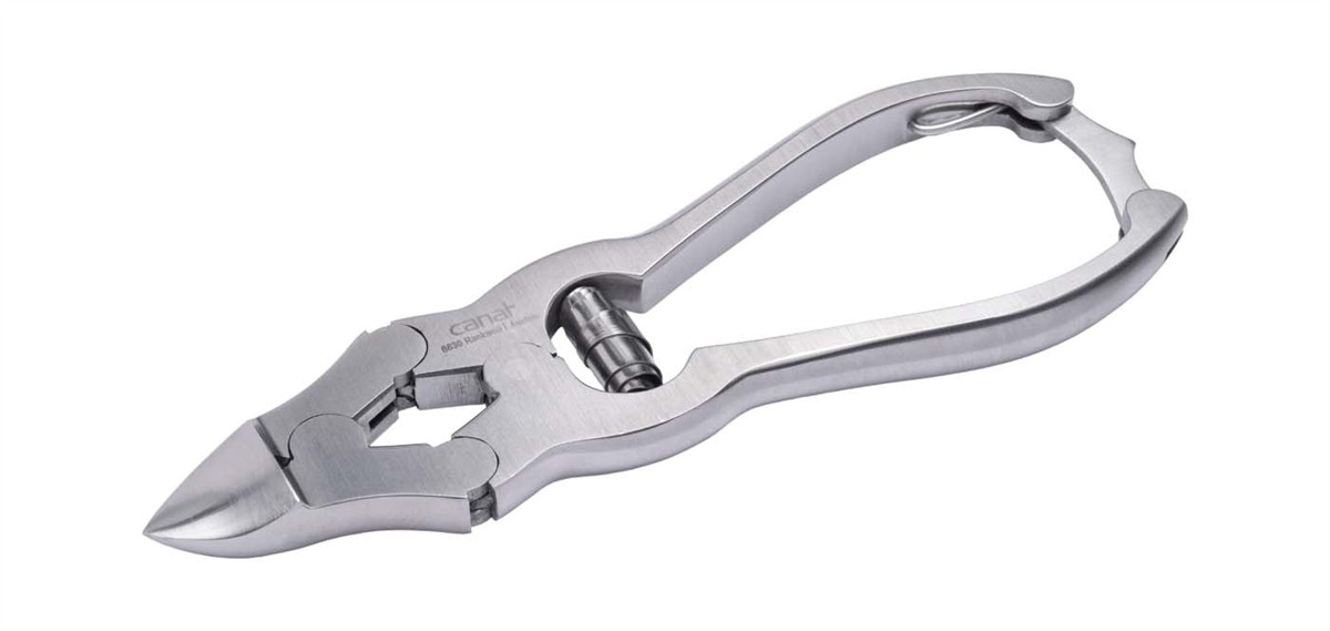 Tronchese a doppia articolazione INOX, 12 cm