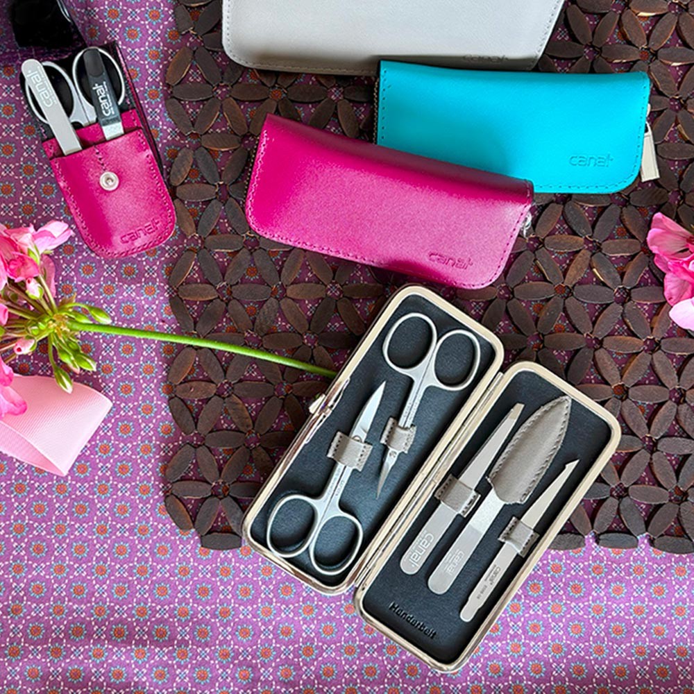 Etui en cuir à fermeture éclair, non équipé Etui en cuir à fermeture éclair, non équipé