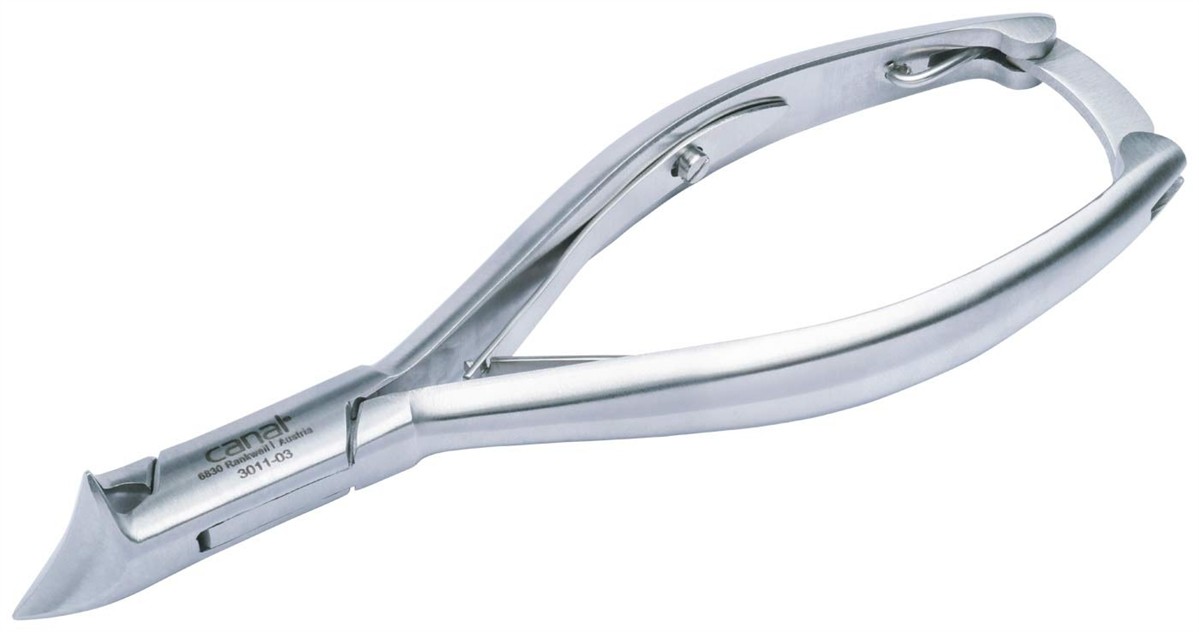 Kopfschneider mit zwei Spitzen rostfrei, 14 cm Kopfschneider mit zwei Spitzen rostfrei, 14 cm